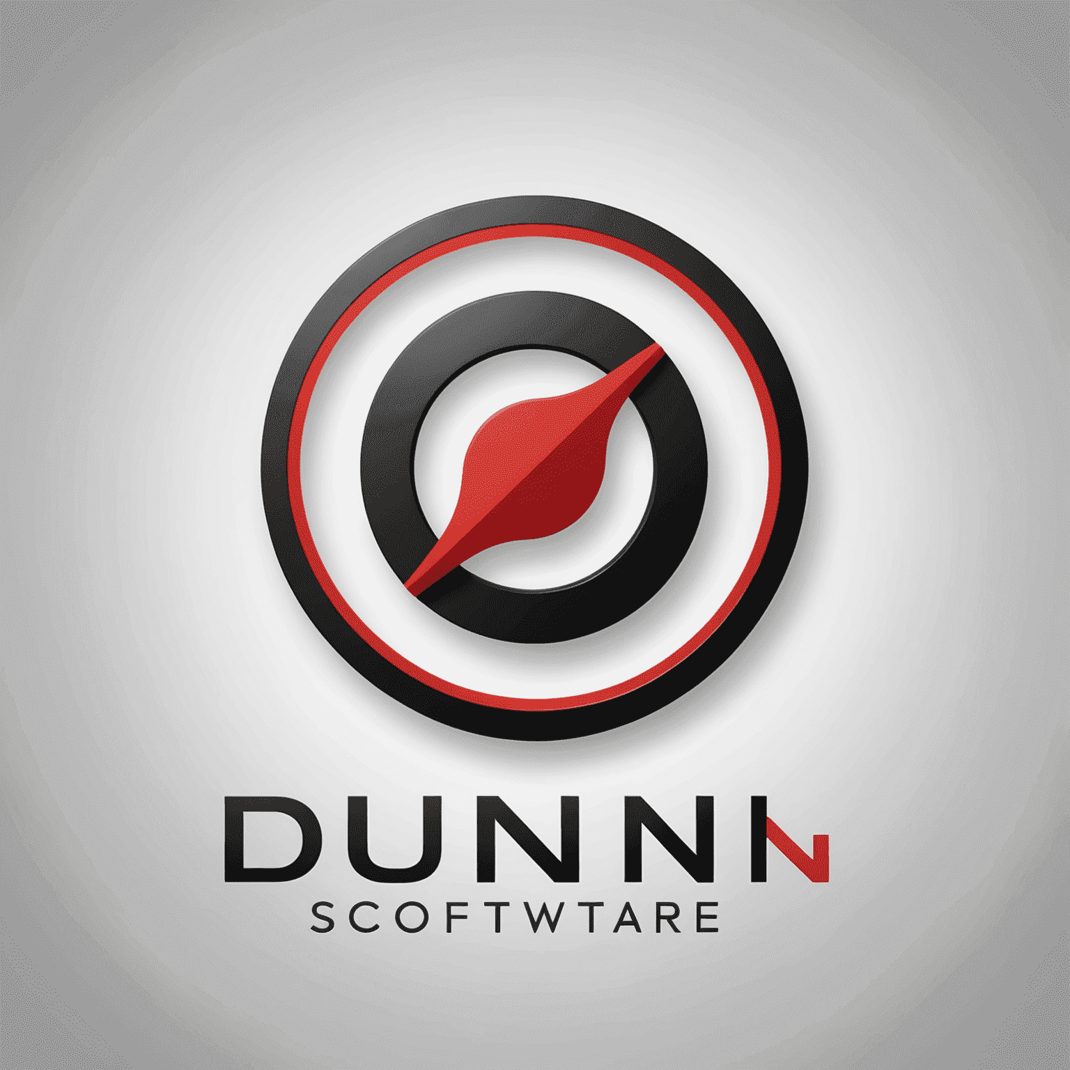 Dun Software logo: A modern, sleek design incorporating red and black elements, symbolizing innovation and strength in software development