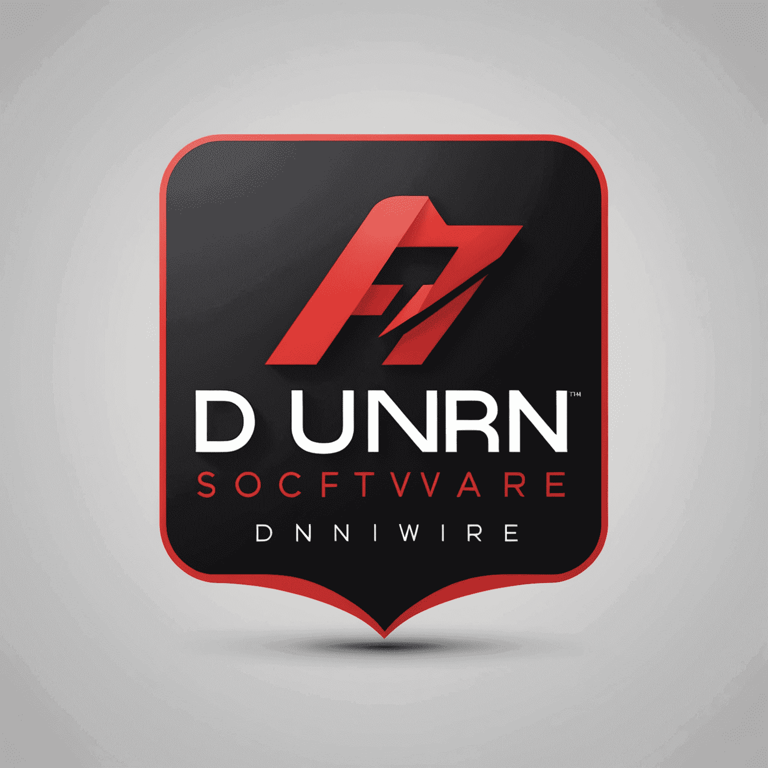 Dun Software logo: A modern, sleek design incorporating red and black elements, symbolizing innovation and strength in software development