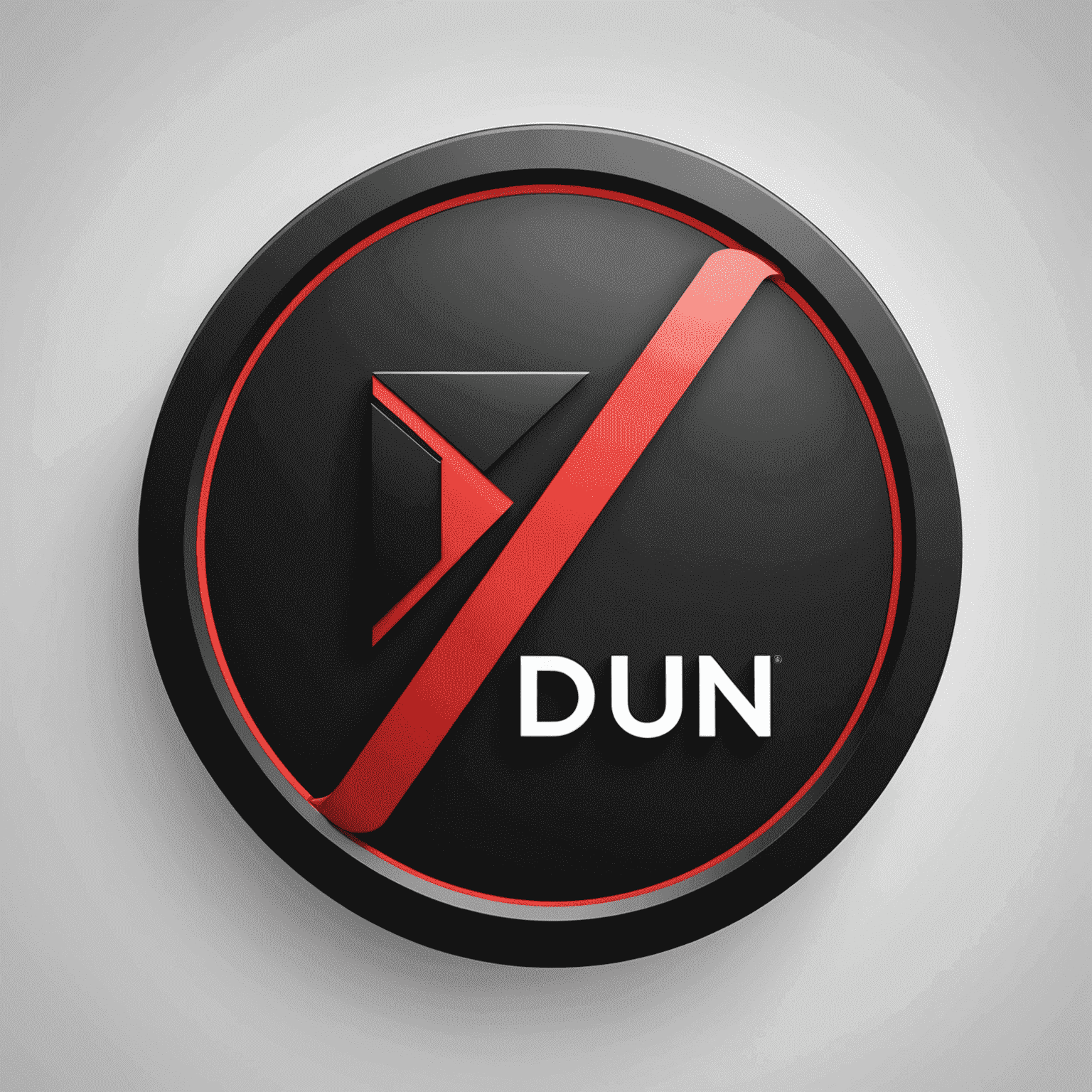 Dun Software logo: A modern, sleek design incorporating red and black elements, symbolizing innovation and strength in software development